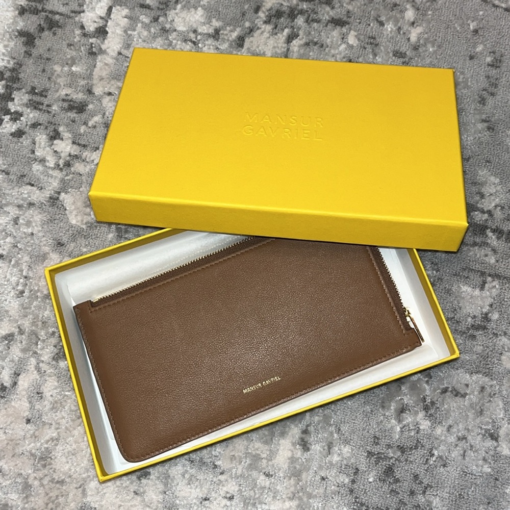 Large Mansur Gavriel Zip Wallet for Women